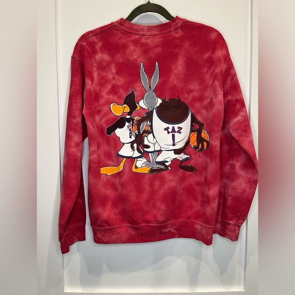 I Love the 90’s Space Jam Oversized Sweatshirt - Picture 2 of 3